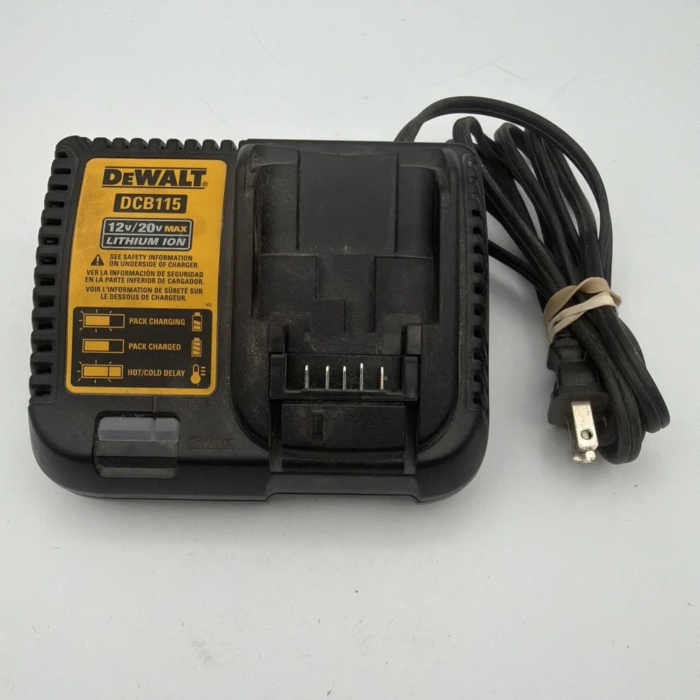 DEWALT DCB115 12V 20V MAX Lithium Ion Fast Battery Charger READ Description!